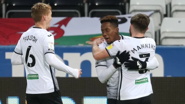 Svonsiju derbi, pobjeda Blekburna, Engleska: Championship