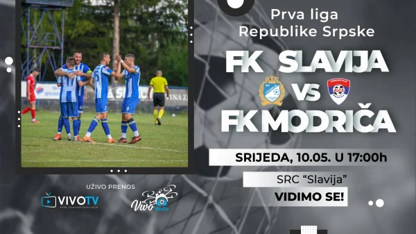 Slavija - Modriča u video prenosu, Prva liga Republike Srpske