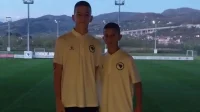 Lazar Draškić i Dušan Zubić na kampu elitnih omladinskih fudbalera N/FS BiH