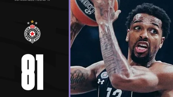 Partizan po starom, šesta nula u nizu, Euroleague