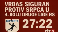 Vrbas siguran protiv Srpca u 4. kolu Druge lige RS, Druga liga Republike Srpske - Zapad