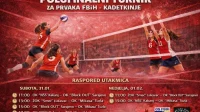 Polufinalni turnir kadetkinja – odbojkašice se u Kaknju bore za završnicu FBiH