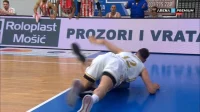 Tuča nastavljena nakon meča Zlatobor - Zvezda