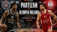 Partizan protiv šampiona Italije na startu nove evroligaške sezone, Euroleague
