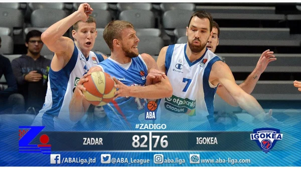 Igokea pala u Zadru, ABA liga