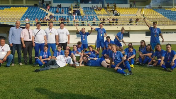 Modričanke premijerligaške  fudbalerke, Prva liga RS Baraž za prvaka